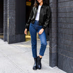 Women's Major League Jacket | Black