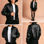Women's Major League Jacket | Black