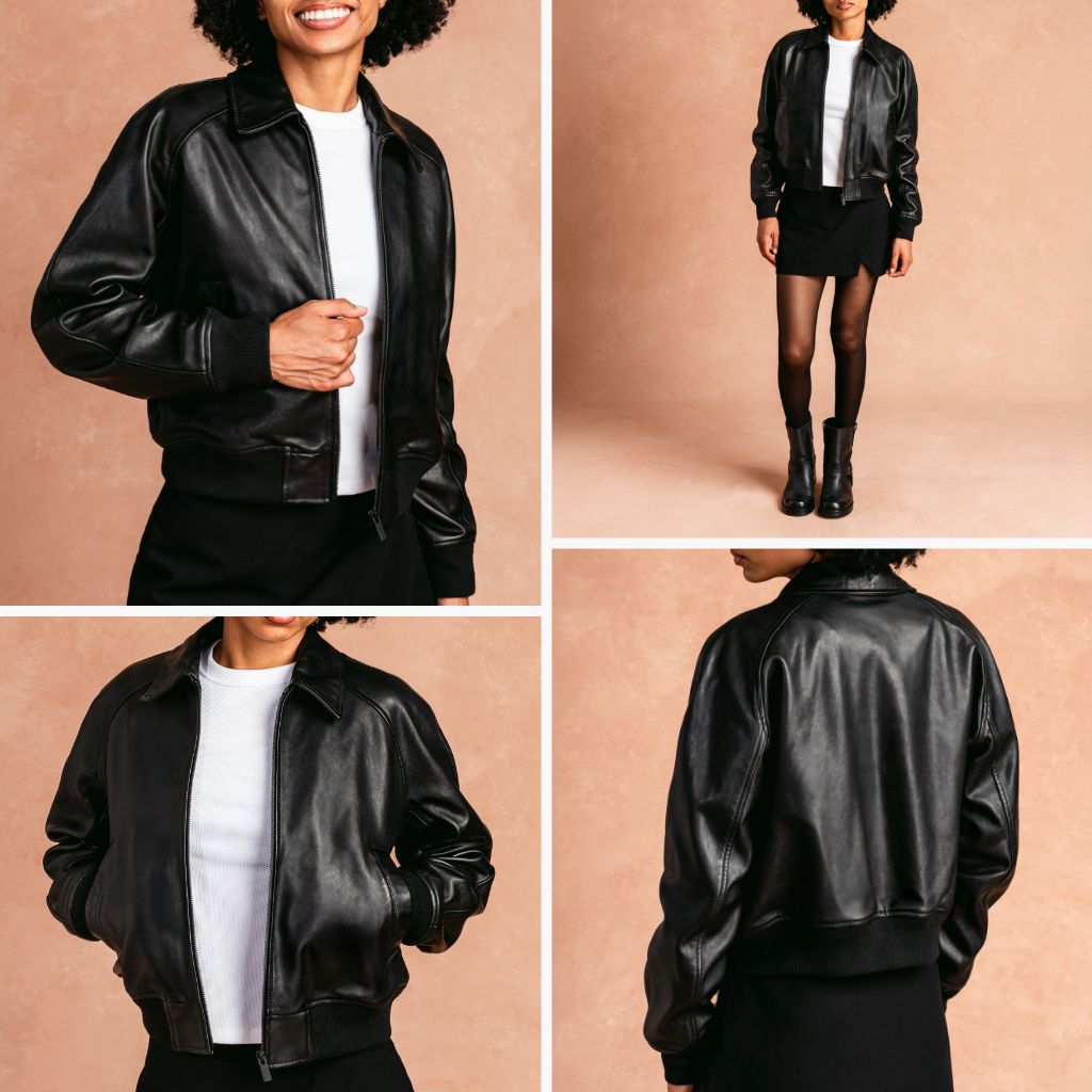 Women's Major League Jacket | Black