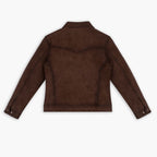 Women's Suede Western Jacket | Brown