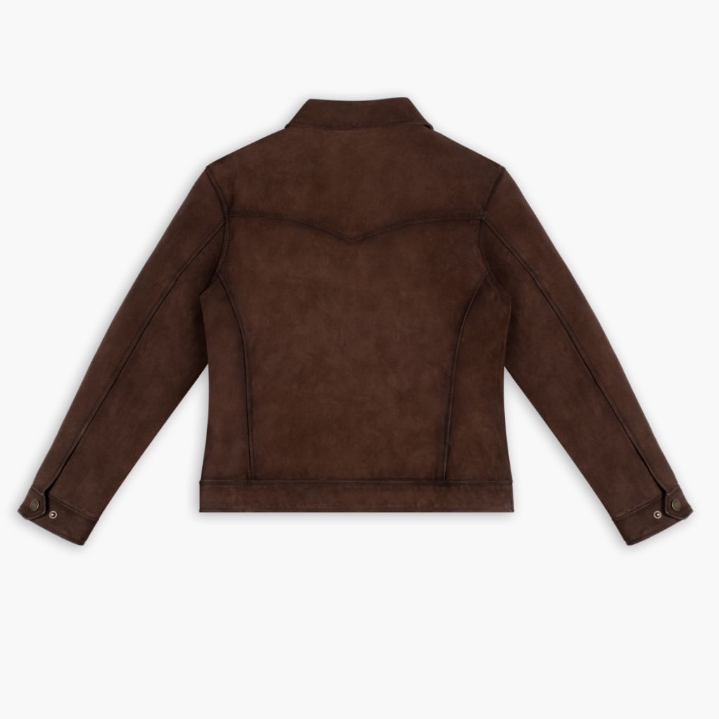 Women's Suede Western Jacket | Brown