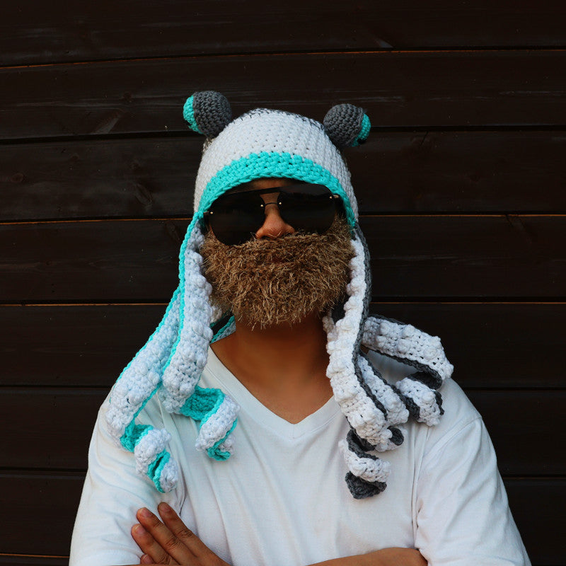Crochet Octopus Beanie