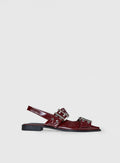 Women's Therapy Matilda Flats Cherry Patent