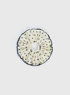 Greatest Gift Scrunchie White Polka Dot — Hair Accessories