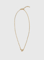 Zephry Gold Plated Link Chain Necklace Gold