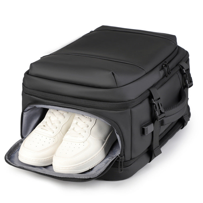 Expandable 16-Inch Laptop Travel Backpack