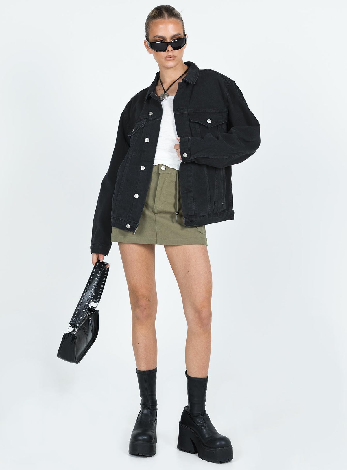 Women's Phoenix Denim Jacket Black
