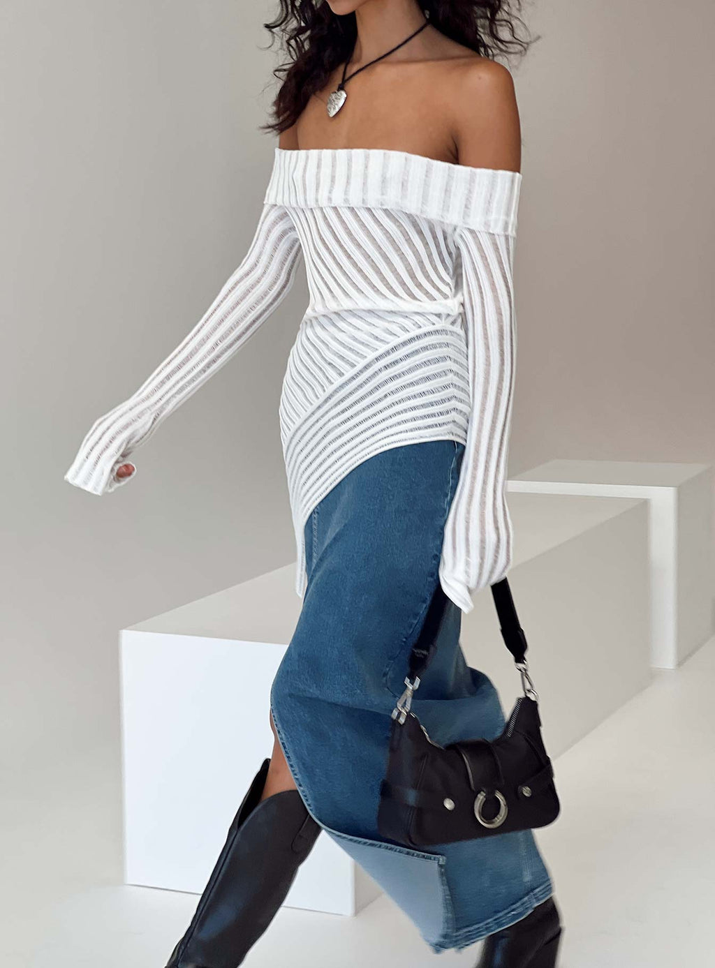Women's Cloud Sweater White