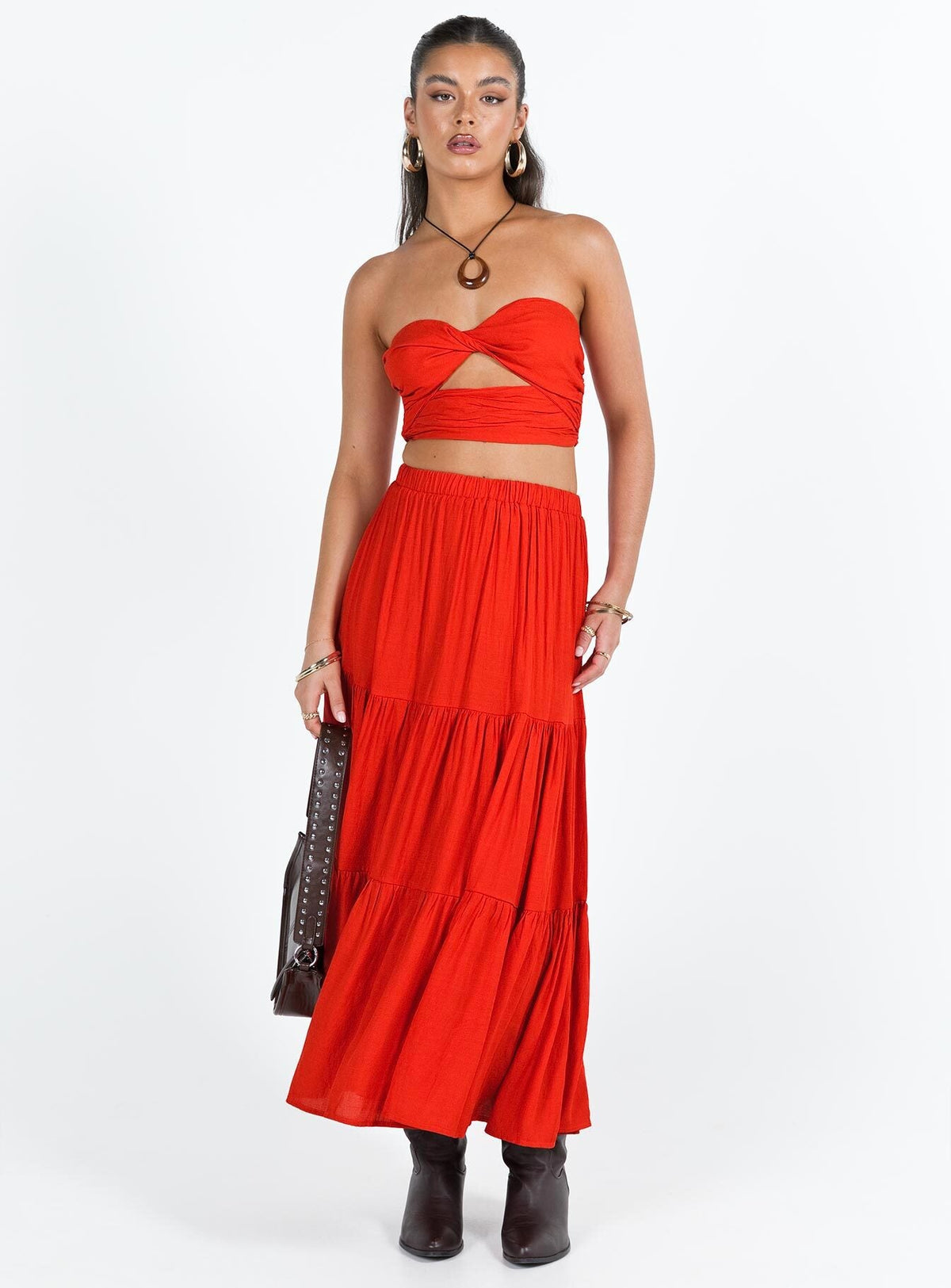 Women's Allie Set Red