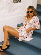 Women's Resortella Set White / Red
