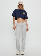 Women's UC Berkeley Foldover Pants Grey