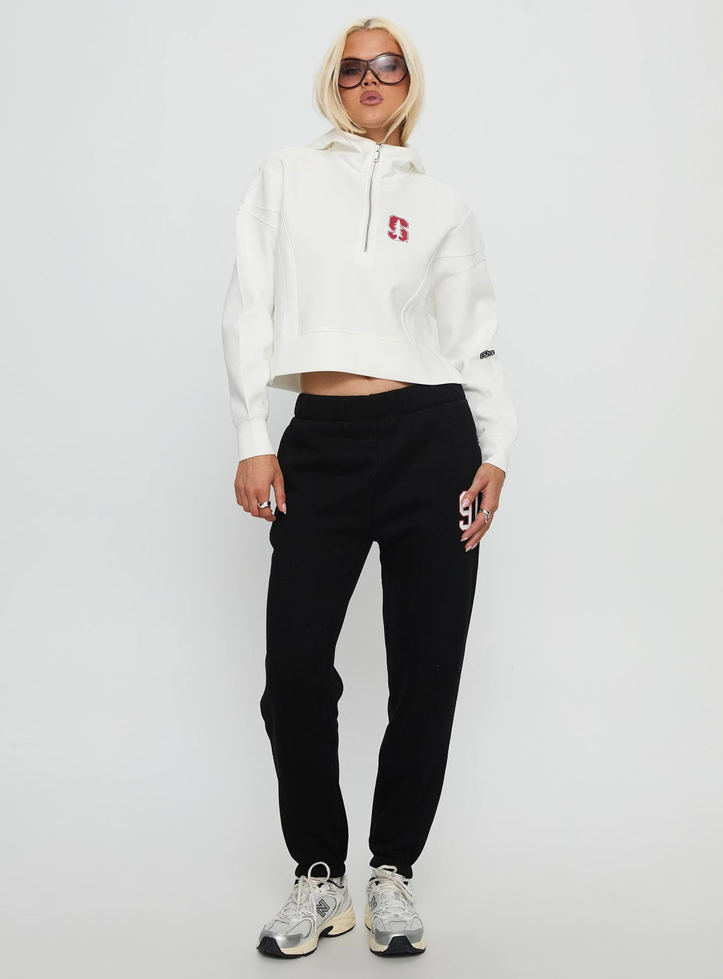 Women's Stanford Basic Sweatpants Black — Pants
