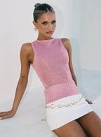 Women's Karley Low Waist Mini Skirt White