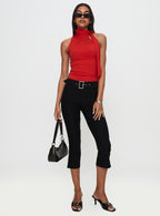 Women's Mathias Top Red