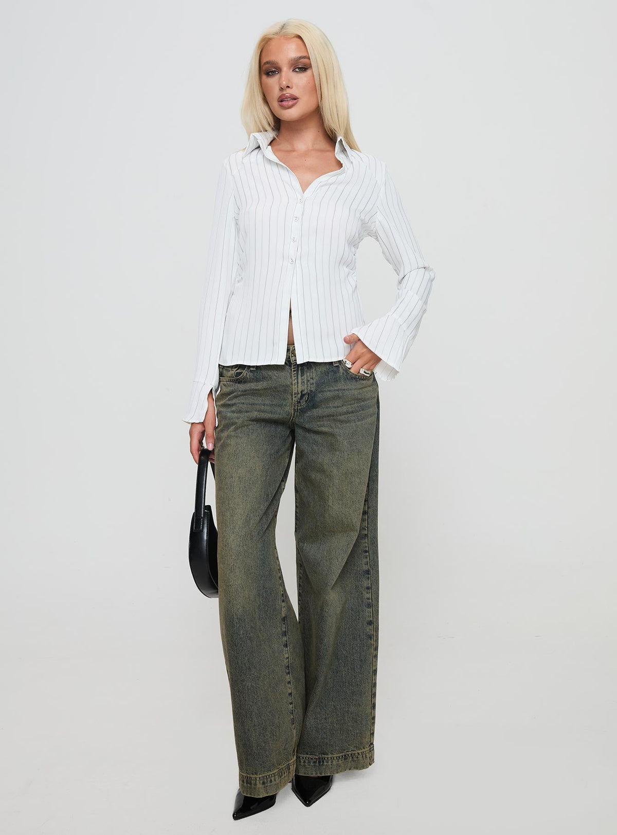 Women's Aldgate Long Sleeve Top White