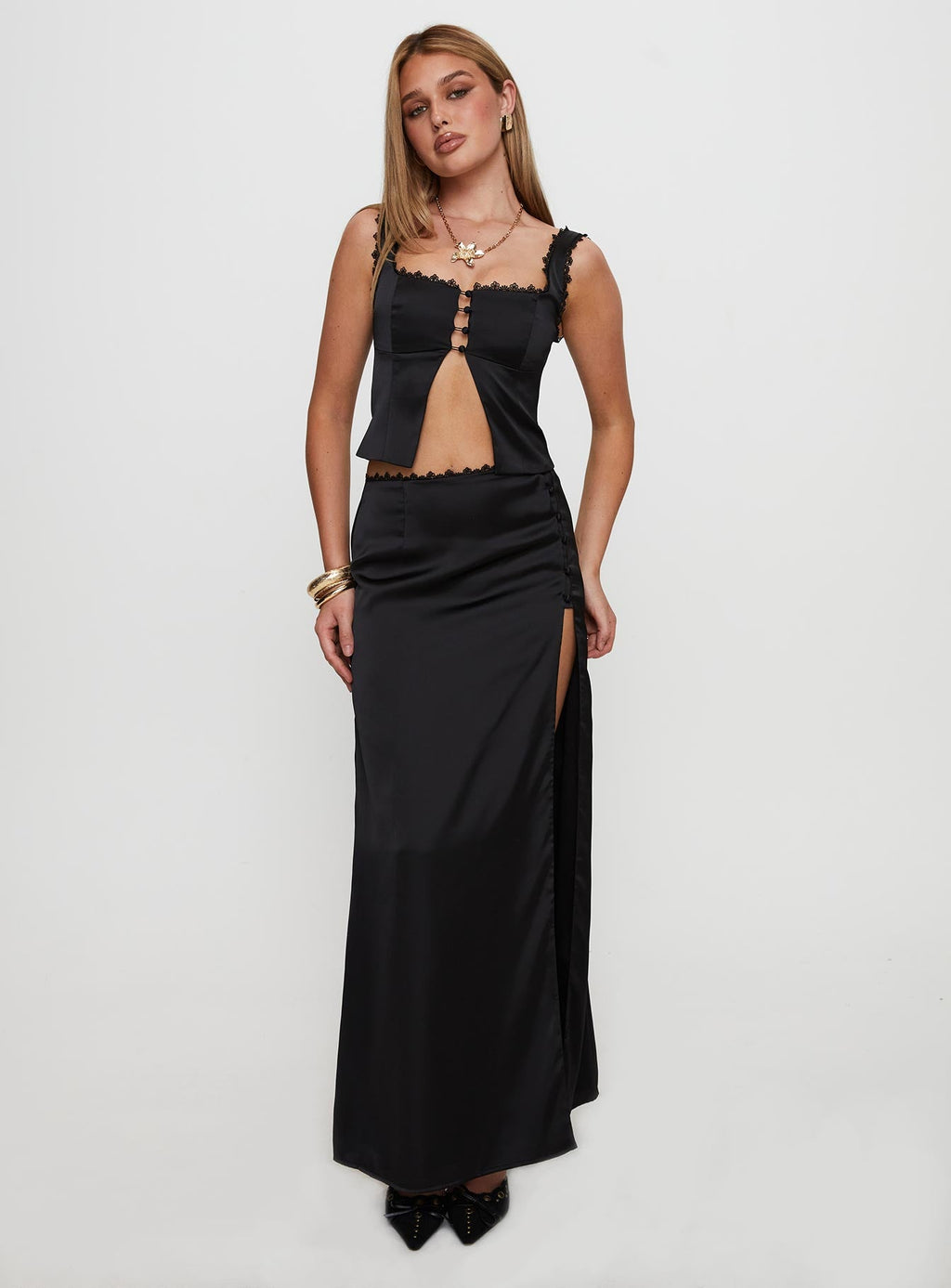 Women's Chakira Maxi Set Black