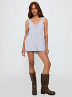 Women's Mackellar Romper Blue