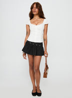 Women's Transcendence Button Up Top White