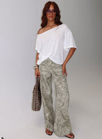 Women's Winny Off Shoulder Tee White