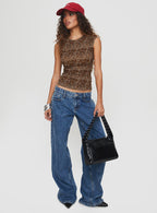 Women's Lure Top Leopard