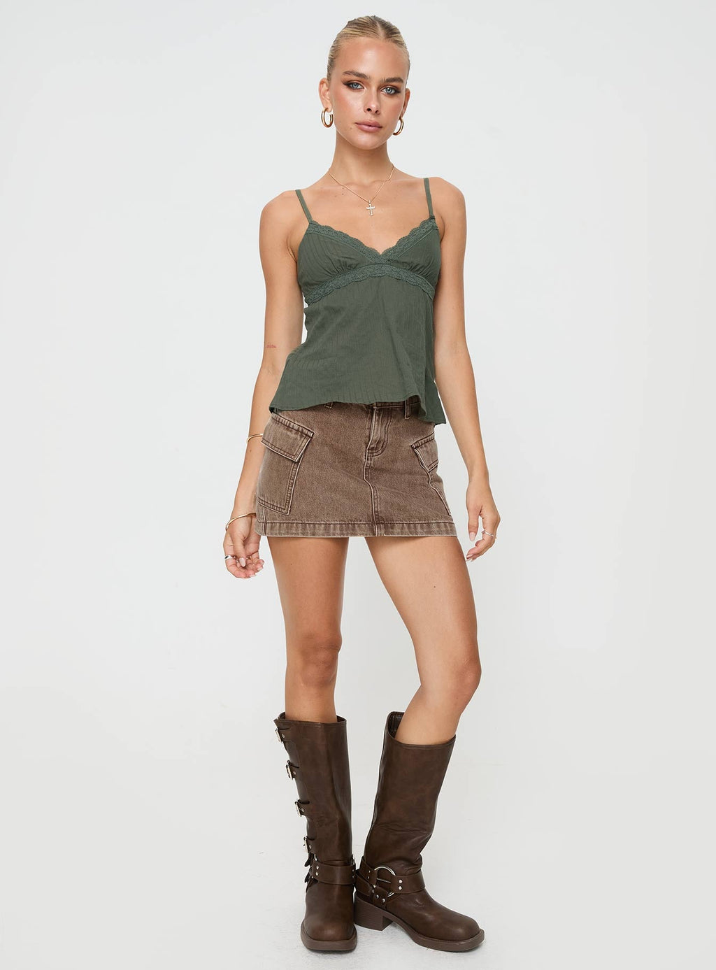 Women's Lunya Top Green