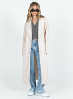 Women's Olsen Coat Cream — Jacket