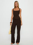 Women's Kinsie Tailored Pants Brown