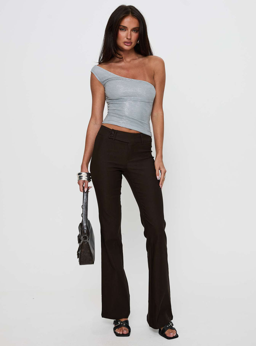 Women's Kinkirk Flared Pants Chocolate Petite