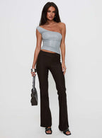 Women's Kinkirk Flared Pants Chocolate Petite