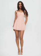 Women's Mcbeath Mini Dress Light Pink — Dress