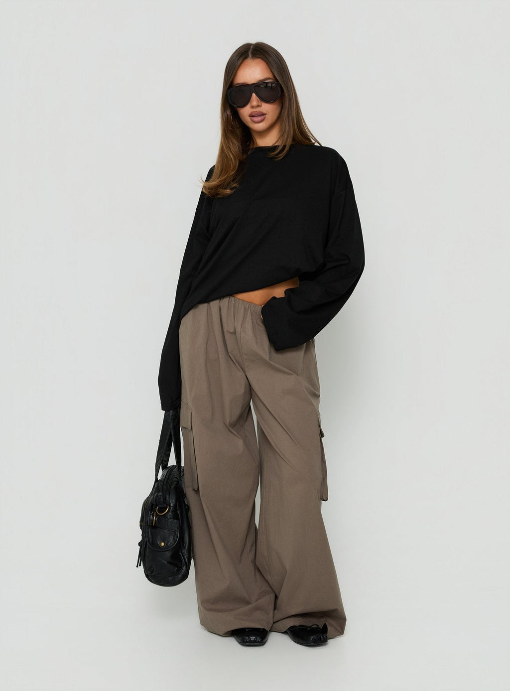 Women's Lunea Concealed Waistband Cargo Pants Charcoal