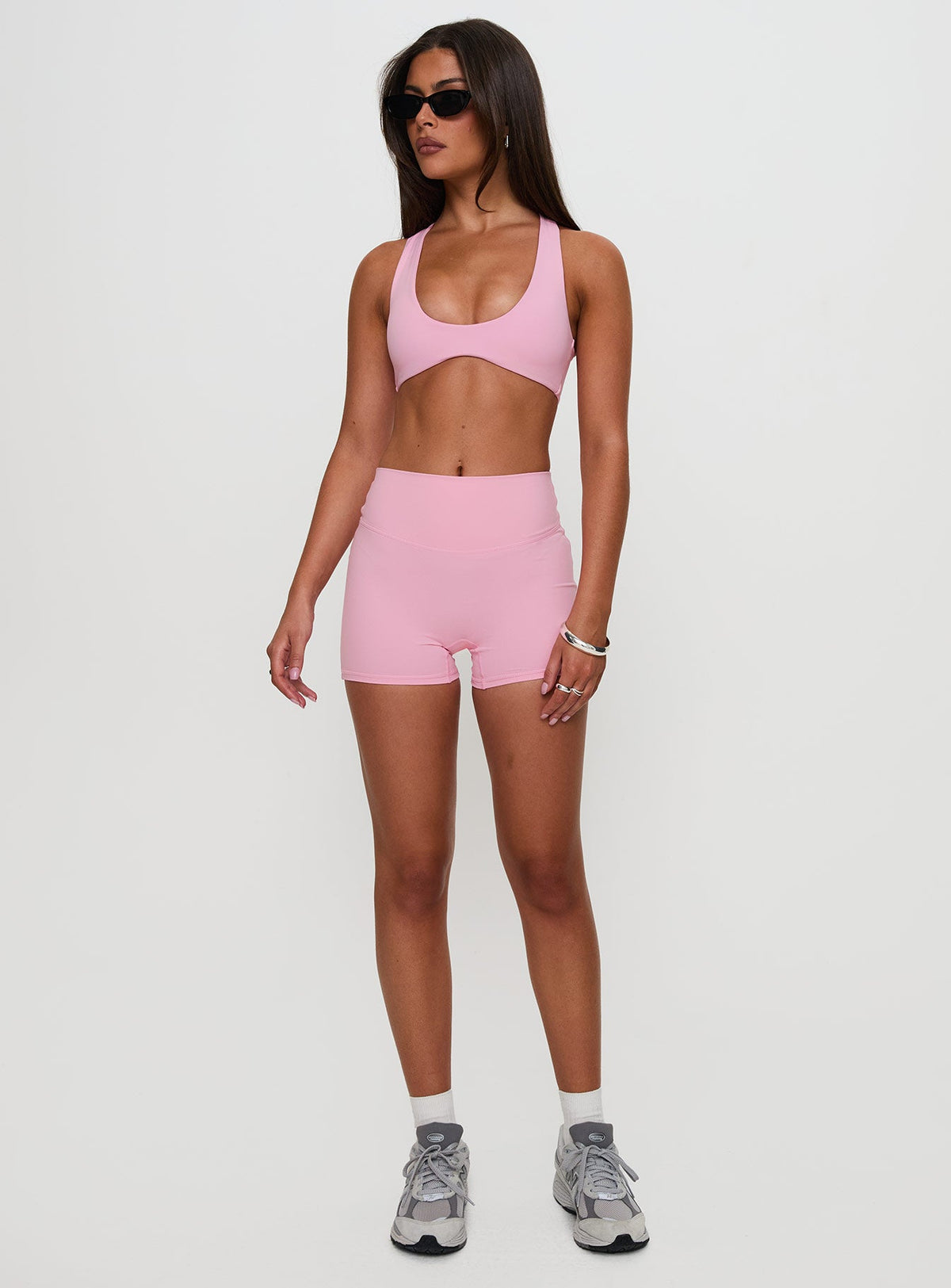 Women's Touchdown Active Contour Short Pink