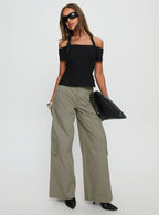 Women's Companions Cargo Slack Pant Khaki