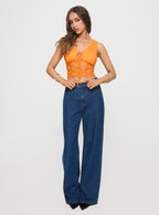 Women's Isolde Top Orange