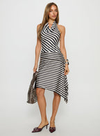 Women's Heritage Halter Top Cream Stripe