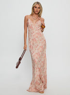 Women's Magnolias Splice Maxi Dress Vintage Multi — Dress