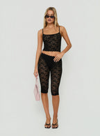 Women's Torrin Lace Cami Top Black