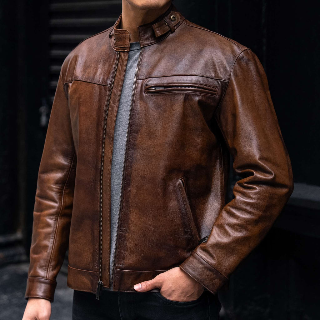 Men's Roadster Jacket | Bourbon