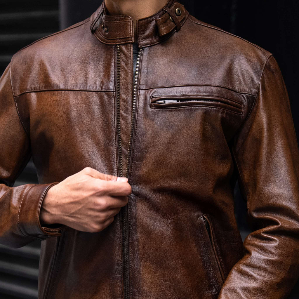 Men's Roadster Jacket | Bourbon