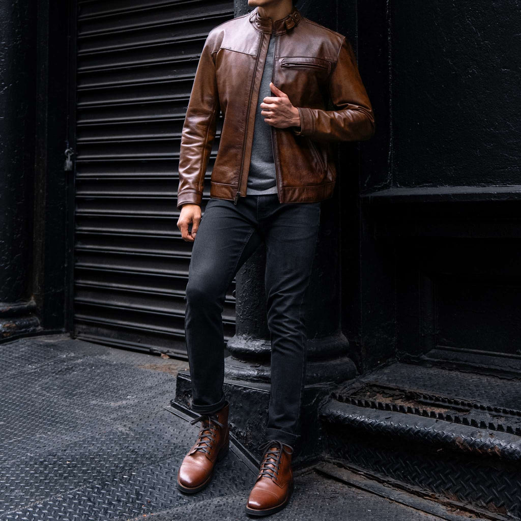 Men's Roadster Jacket | Bourbon