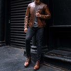 Men's Roadster Jacket | Bourbon