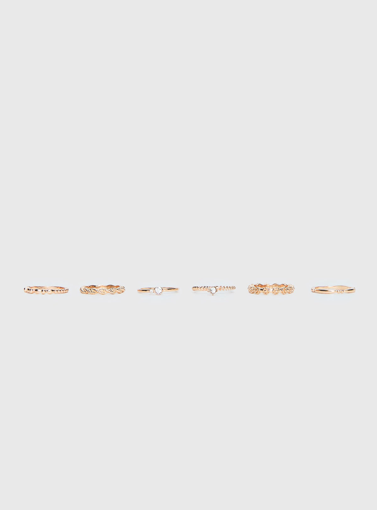 Never Alone Ring Pack Gold