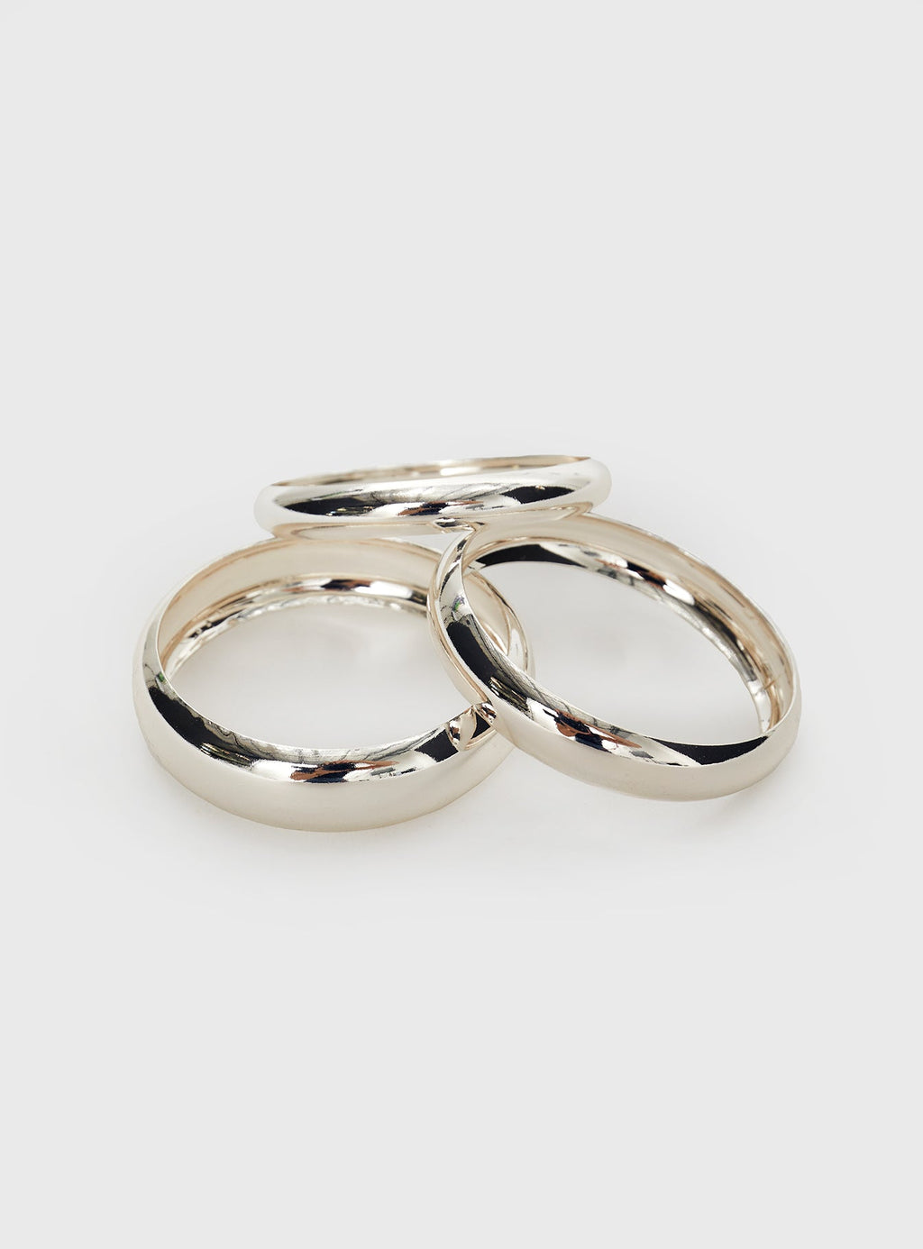 Farley Bangle Pack Silver — Bracelet