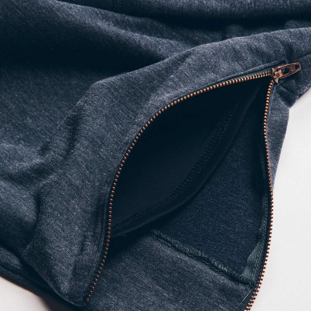 Men's The Chandler Sweatshirt in Indigo Melange — Sweater