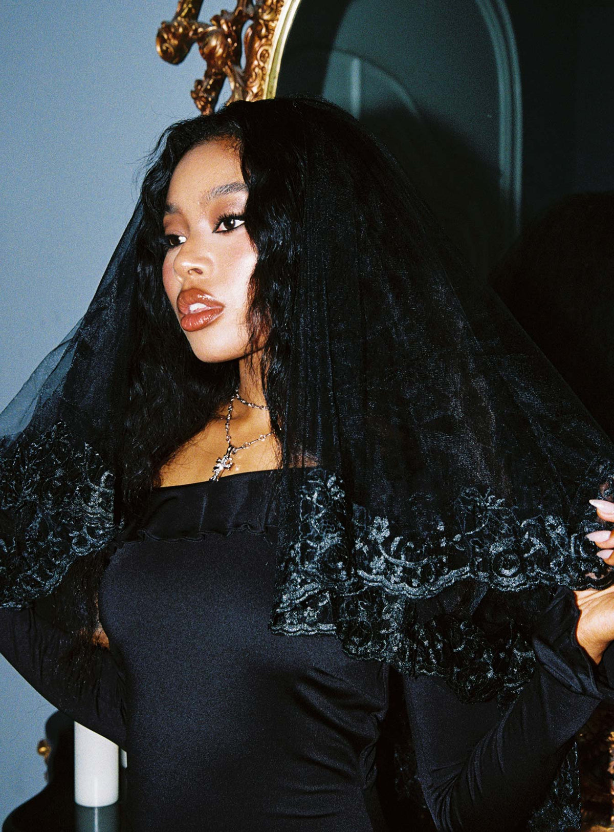 Deadly Veil Black — Bridal Accessories