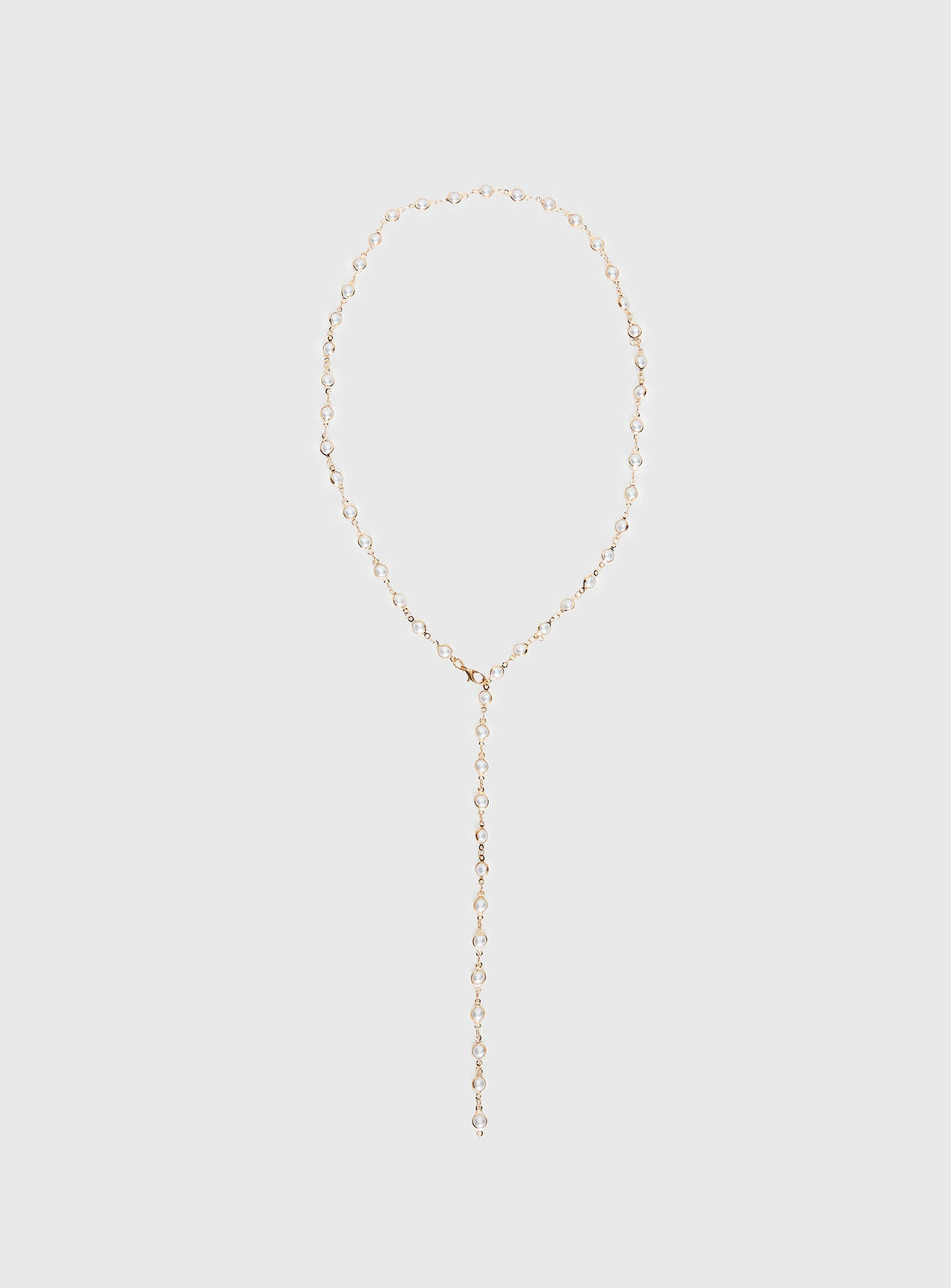 Elenita Long Necklace Gold