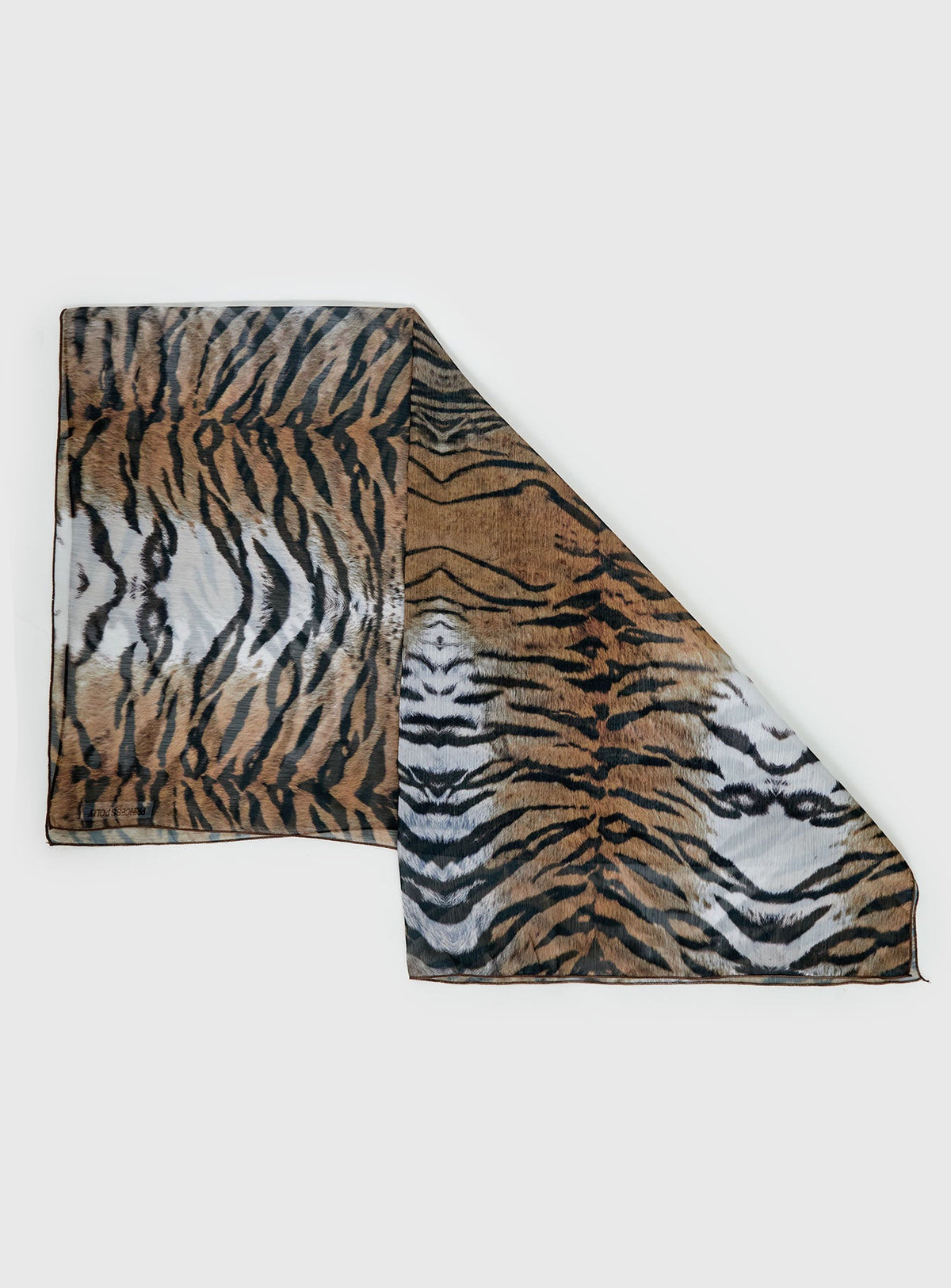 Nellie Chiffon Scarf Tiger — Scarves