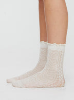 Women's Kylese Socks Cream