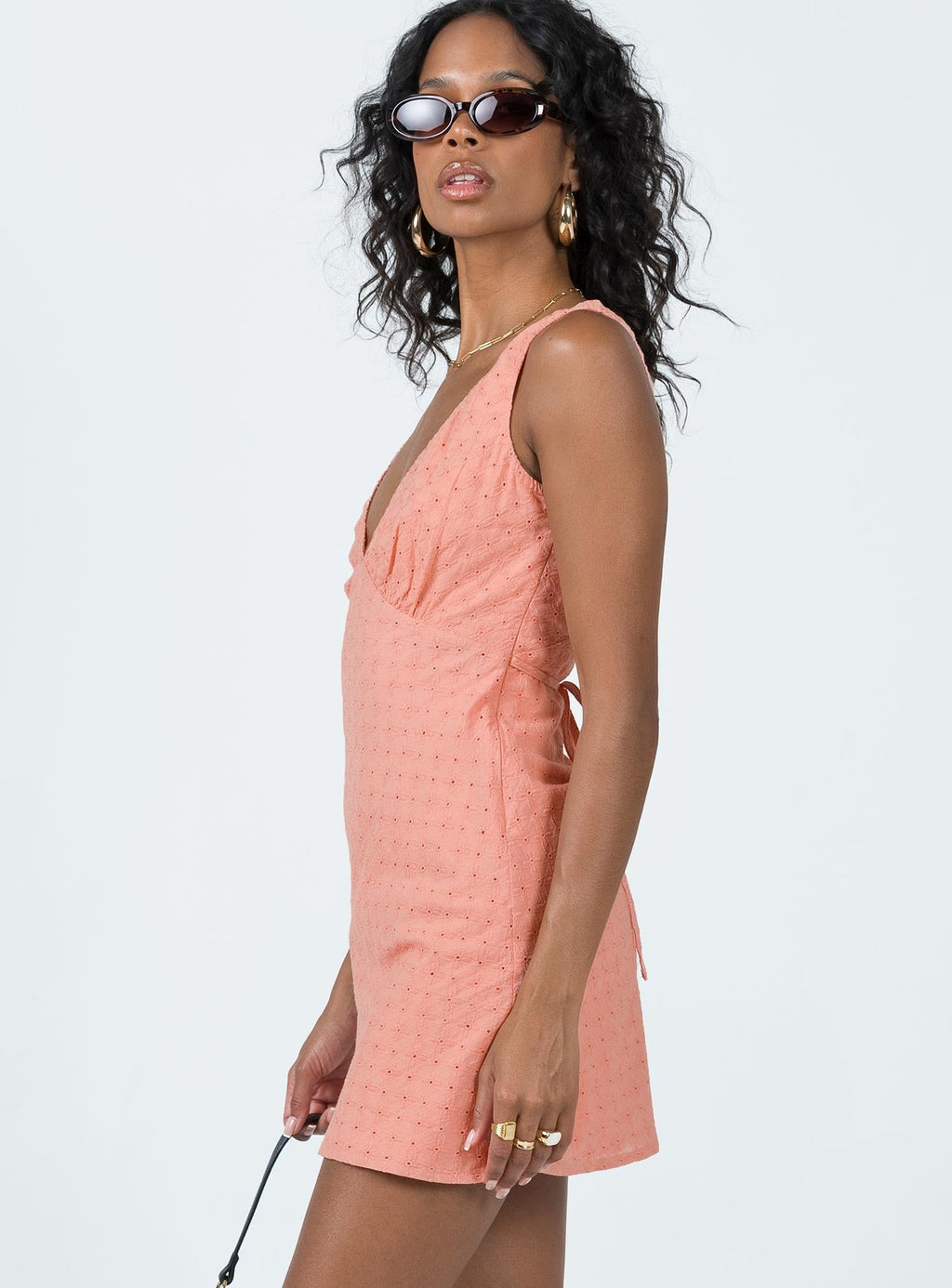 Women's Nellie Mini Dress Rust — Dress