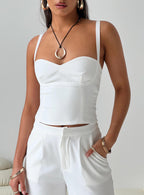 Women's Briana Set White